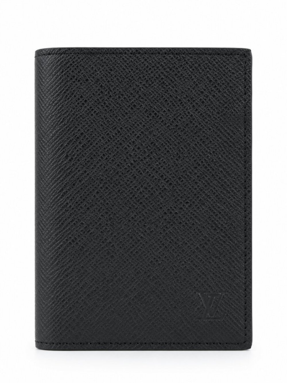 Louis Vuitton Pocket Organizer NM – Black Taiga Leather (Pre-Owned)